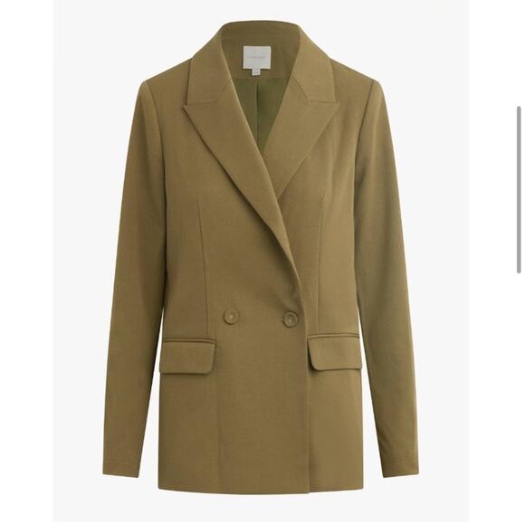 Favorite Daughter Blazer Jacket Olive Green Size Large - Picture 5 of 13